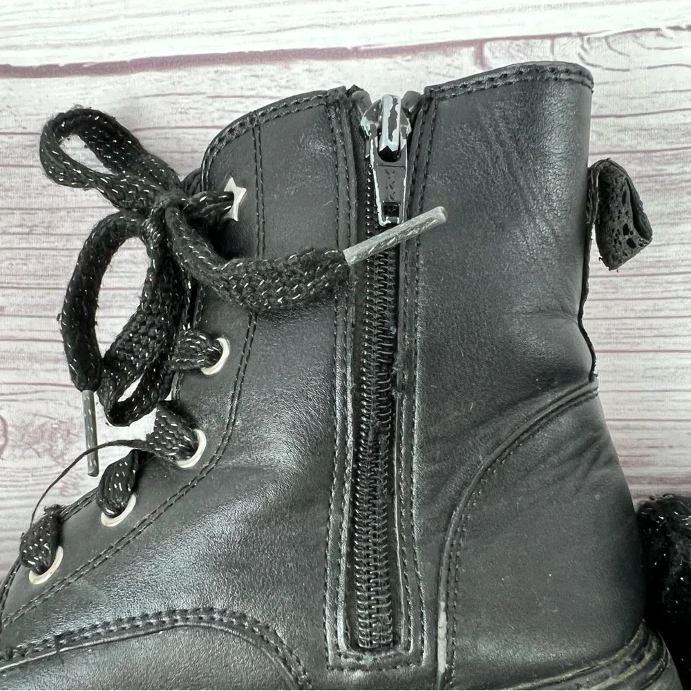 Combat Boots Size Youth 13 in Black Kohl’s